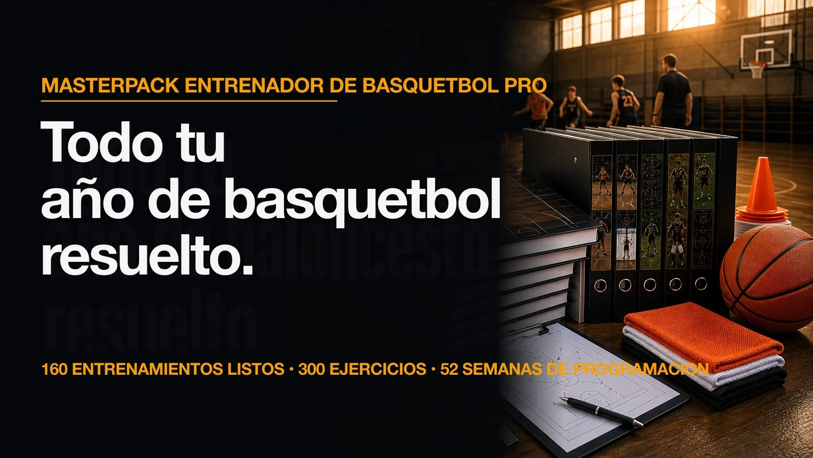 Masterpack Entrenador de Básquetbol Pro