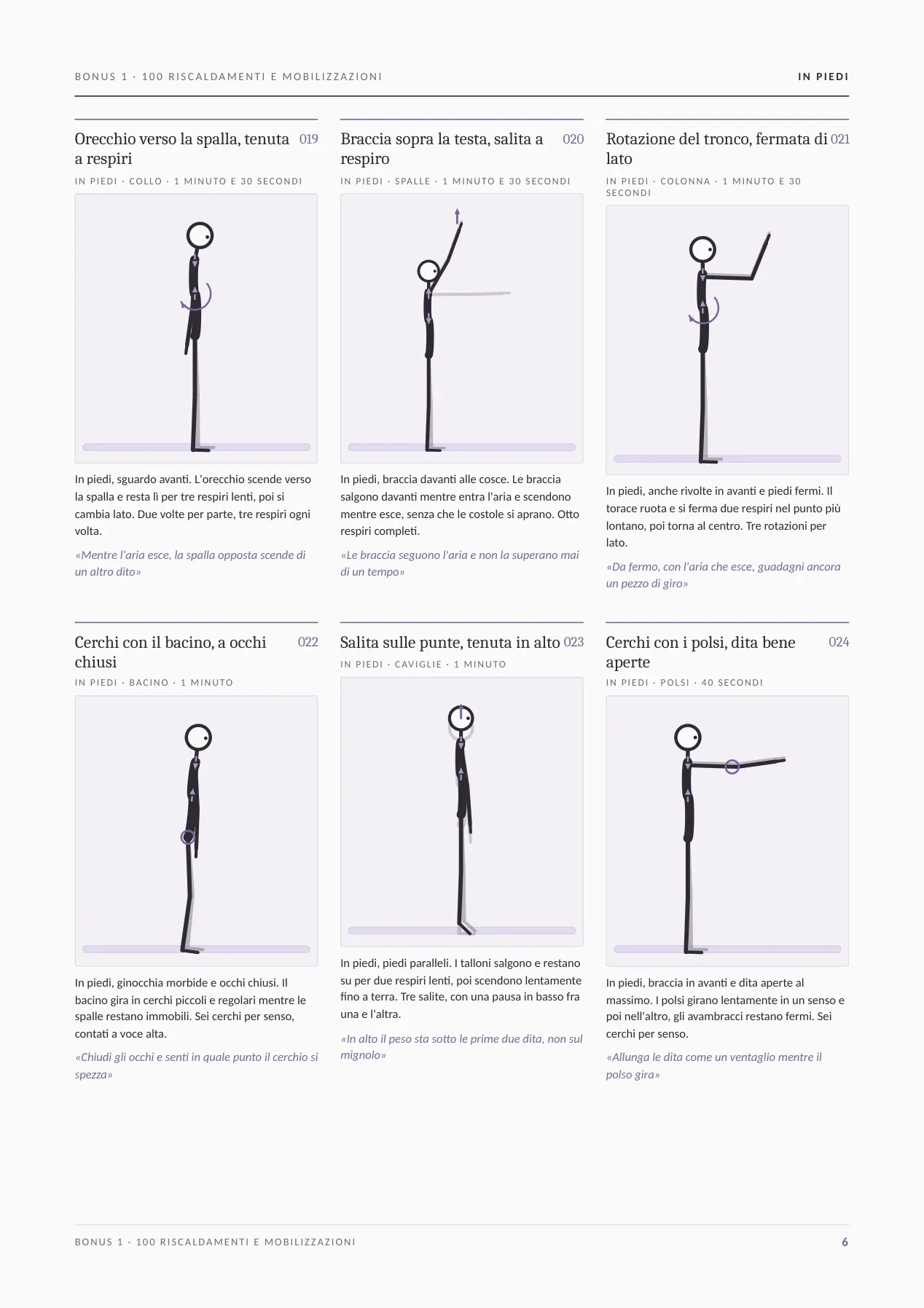 Pagina reale del MasterPack Pilates Pro 5